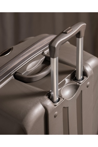 Madame Coco Huitre Valiz/bavul - Gri - Büyük Boy 8684427033890 Gri