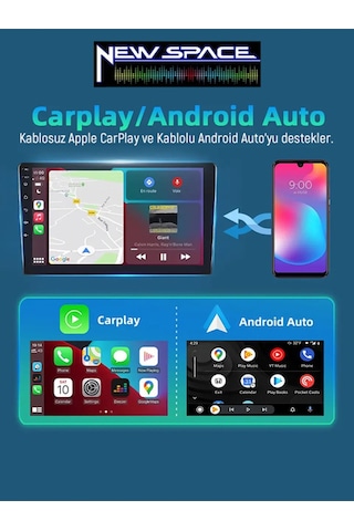 Hyundai Getz Android Uyumlu 2gb Ram 32gb Rom Carplay Navigasyn Multimedya