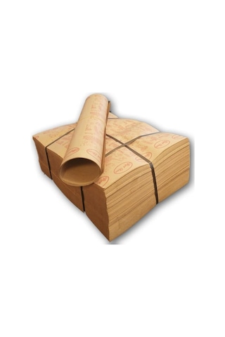 Sandviç Dürüm Paketleme Ambalaj Kağıdı Esmer Sülfit 100'lü 35 x 50 CM