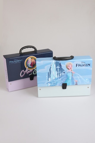 X Dekomus Lisanslı Frosted Whispers Collection Elsa Frozen Saplı Çanta Tekli Altın
