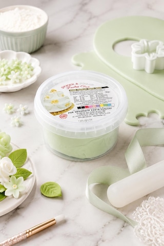 Açık Yeşil Şeker Hamuru 200 Gr