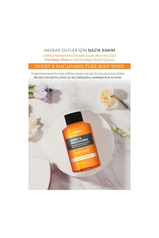 Kundal Honey & Macadamia Baby Powder Yoğun Nemlendirici Vücut Yıkama Jeli 100 ML