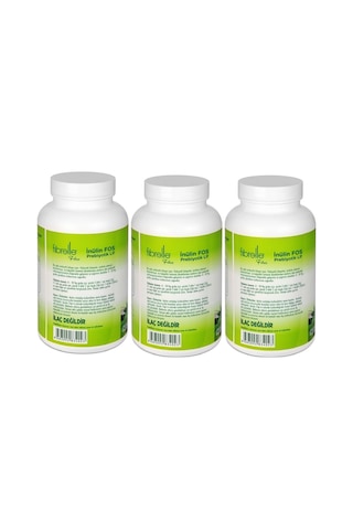 Fibrelle İnülin Fos Prebiyotik Lif 250g Hindibağ 3 Adet