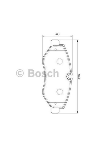 Volkswagen Crafter Ön Fren Balata 2007-2018 2e0698151 Ap1723 2.0 Tdı, 2.5 Tdı