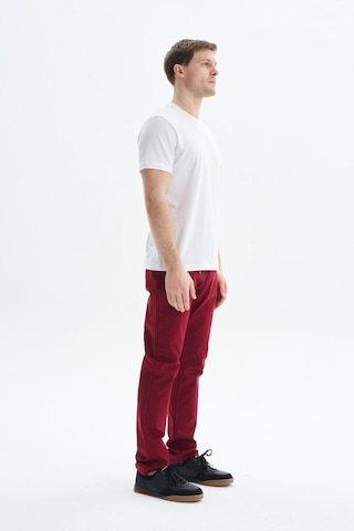 Arma Erkek Jean Slim Fit Dar Kesim Likralı Esnek Kot Pantolon K9ppd0521 Bordo