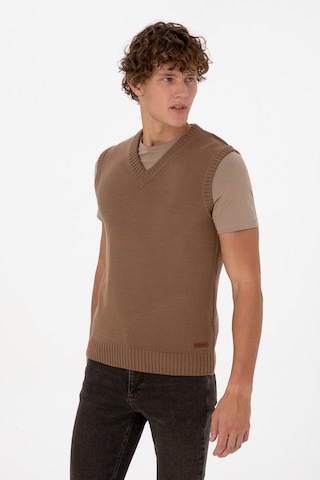 U.s. Polo Assn. Erkek Vizon Süveter 50318158-vr052 Vizon