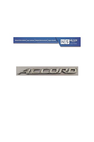 Honda Accord Arka Bagaj Yazısı 2003-2007