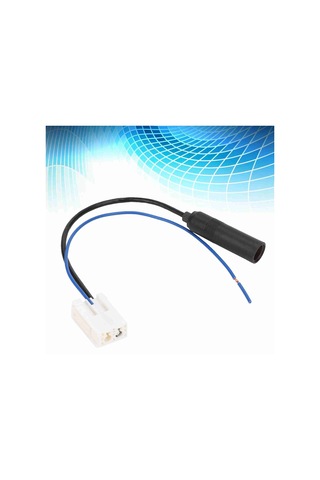 Moveevo Toyota Camry, Corolla, Crown, Highlander İçin Dayanıklı Abs Radyo Anten Bağlantı Adaptörü Erkek Uç