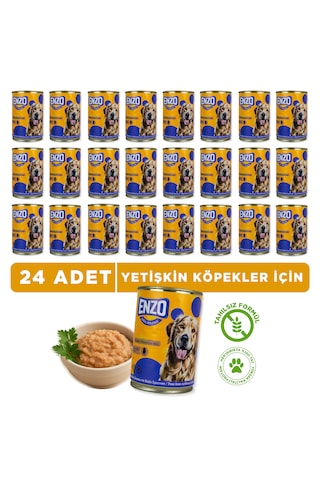 Dana Etli Konserve Köpek Maması 400 Gr X 24