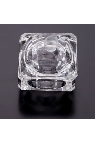 Qingmipy Manikür Cam Sulama Kupa - Kapaklı, Taş Ve Toz İçin Uygun, Profesyonel Ve Ev Kullanıma Elverişli