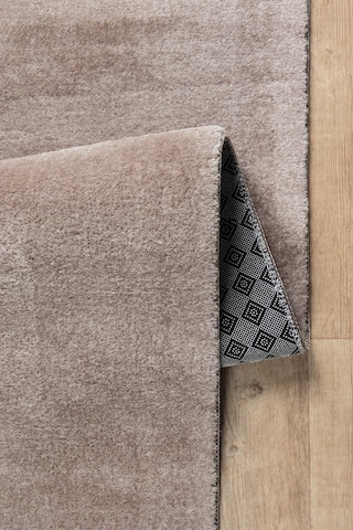 Vl Yuvarlak Comfort Ponpon Saçaklı Peluş Post Halı Kahverengi Halı Kahverengi Popon Saçaklı Oval