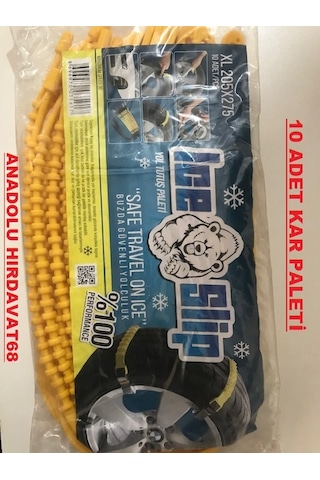 Iceslip Oto Kar Zinciri Kar Paleti Pls 10 Adet