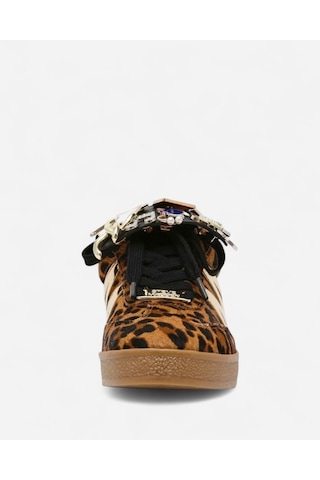 Steve Madden Dıvulge-l Leopard Kadın Leopard Sneakers Dıvulge-l Kahverengi