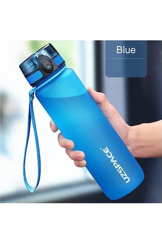 Uzspace FiftyFifty Softtouch Büyük Boy Tritan Su Matarası 28 CM 1 L