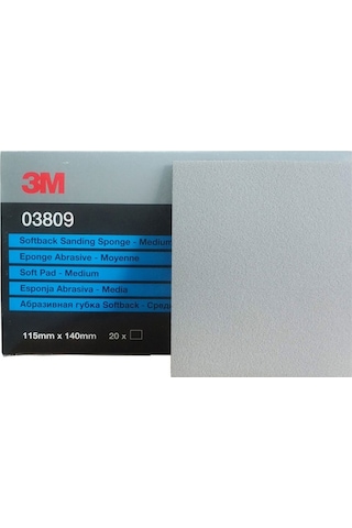3M 3809 Fıne Sünger Zımpara 10 Adet
