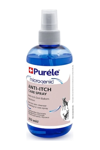 Purele Anti Itching Kedi Ve Köpekler İçin Kaşıntı Giderici Koruyucu Sprey 250ml