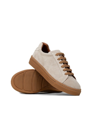Deery Erkek Hakiki Süet Gri Sneaker Ayakkabı - 02018mgrıc01 Gri