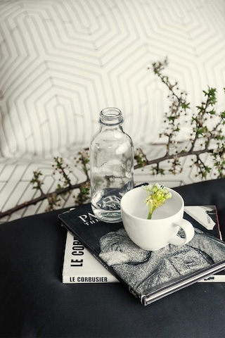 Strada White 210 Tc 83 Tel Pamuk Saten Nevresim Takımı Tek Kişilik