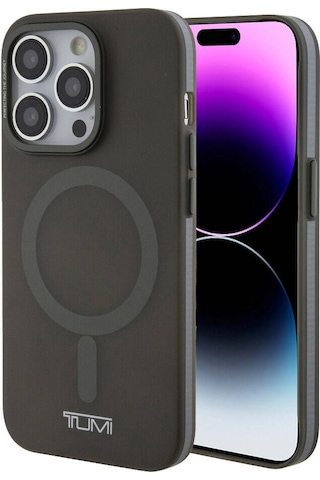 Apple Uyumlu iPhone 15 Pro Kılıf Tumı Lisanslı Magsafe Şarj Özellikli Buzlu Mat Kapak