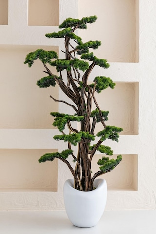 Yapay Büyük Bonsai Ağacı 200 Cm 40 Dal Renkli