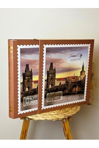 Rs22 Fotoğraf Albümü 10x15cm 500&apos Lük Lüx Desenli Kutulu Yatay Dikey Modeli