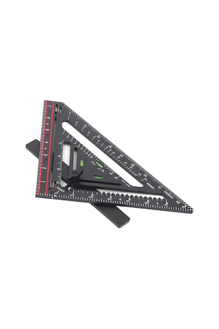 Maiyame Plastik Çift Taraflı Katlanabilir Halka Çizgi, Ahşap İşleri, Mobilya Ve Mimari Tasarımlar İçin Doğru Açı Ölçümü Ve Konumlandırma Çubuğuyla Profesyonel Araç Seti