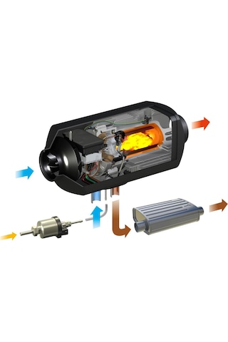 Eberspacher D2l 24v Dizel Isıtıcı
