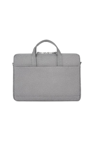 Macbook, Apple Ve Xiaomi 15 İnç Bilgisayarlar İçin Uygun Oxford Kumaş Dizüstü Bilgisayar Çantası. Gri