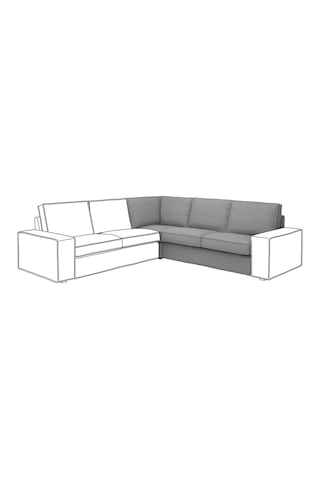 Ikea Gri Konforlu Kanepe - Köşe Kanepe Kılıfı