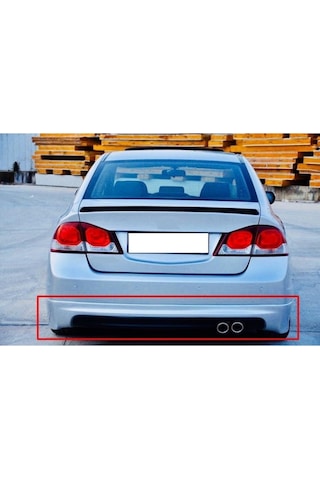 Honda Civic Fd6 Uyumlu Arka Tampon Eki Honda Civic Fd6 Uyumlu Arka Tampon Eki
