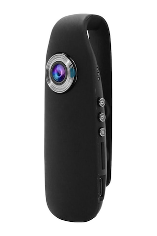 Wezone Mini Gömlek Kamerası 1080p Geniş Açı, Hareket Algılama Ve Gürültü Azaltma, Dışarıda Kullanıma Uygun, Usb Şarjlı