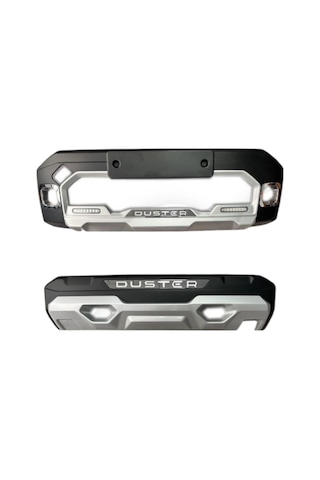 Autogp Dacia Duster Ön Ve Arka Tampon Koruma Difüzör Ledli 2024+