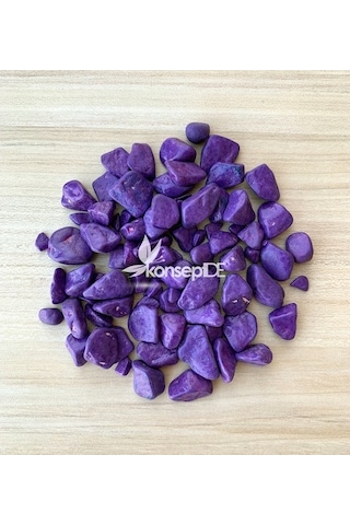 Renkli Dolomit Taş Mor 2Kg