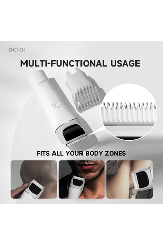 Moveevo Saç Kesme Makineleri Taşınabilir Kablosuz Saç Kesme Makinesi Şarj Edilebilir Elektrikli Tıraş Makinesi Çok İşlevli