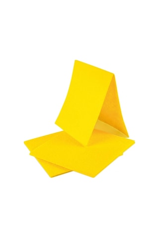 Acord Sarı Temizlik Bezi 3'lü 35x38 Cm Sarı