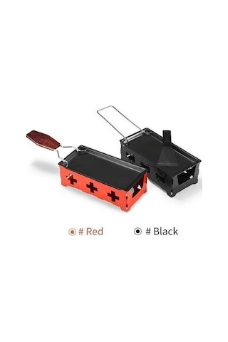 Ulzyvf Createtech Yapışmaz Spatula Siyah Seti Raclette Peynir Izgara Ekipmanı Kırmızı - Ambition Özel Ürün Siyah Siyah