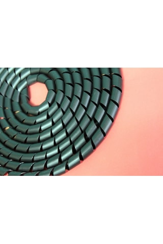 Kablo Düzenleyici Koruyucu Spiral Rulo No 4- 14 Mm Siyah 50 M