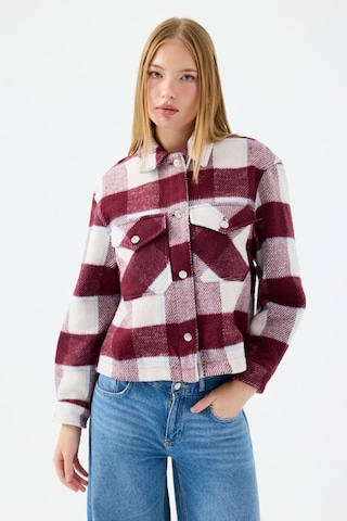 Regular Fit Kadın Gömlek U.kol Burgundy