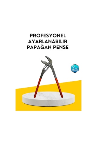 Profesyonel Ayarlı Pense Kurbağacık Ağzı Geniş Açılım