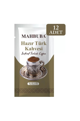 Mahbuba Şekerli Hazır Türk Kahvesi 12 9 Gr