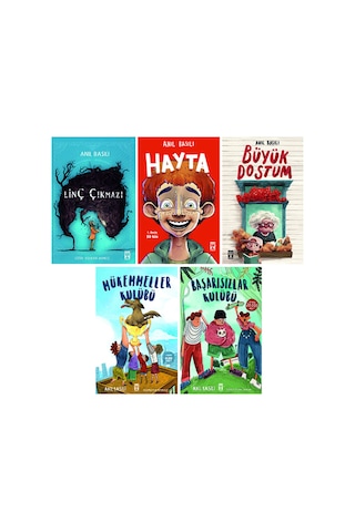 5.6.7. Sınıf Okuma Seti 5 Kitap Linç Çıkmazı-hayta-büyük Dostum-mükemmeller Kulübü-başarısızlar Kulü