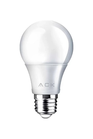 Ack 9w Dimlenebilir Led Ampul Ilıkbeyaz Işık 4000k E27 A60 Aa14-01021