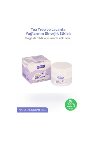 Babyton Pişik Önlemeye Yardımcı Doğal İçerikli Pişik Krem 50 Ml