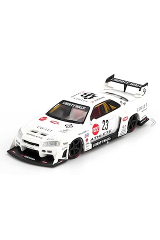 Mini Gt Mini Gt 1/64 Nissan Lb-er34 Super Silhouette Athlete/collet - Blister Paket Mgt01059-bl Beyaz