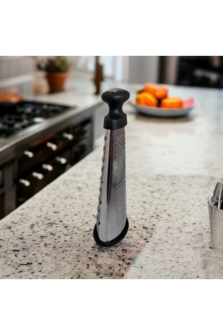 24 Cm Çift Taraflı Kule Çelik Rende El Rendesi Çift Taraflı Mini Gözenekli Fonksiyonel Mutfak Rendesi