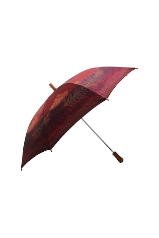 Snotline Baston Şemsiye Bordo Desenli 14-l Bordo