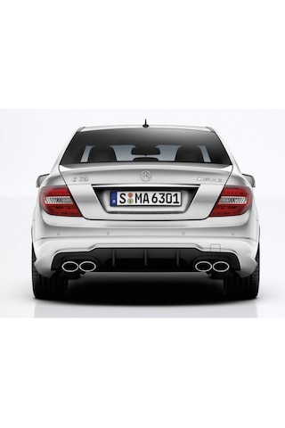 Mercedes C Serisi W204 2012-2014 Makyajlı Arka Tampon Eki - Dif