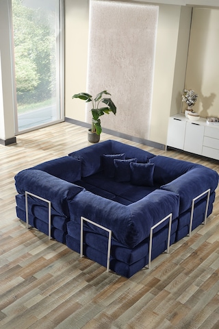 Legom Avanos Aktivite Koltuğu Yatak Olabilen Çok Amaçlı Kanepe Koltuk Takımı Mavi Mavi