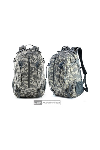 Ccgloball Büyük Kapasiteli Kamuflaj Taktik Yürüyüş Ve Dağcılık Açık Hava Sırt Çantası Acu Rengi Kamuflaj