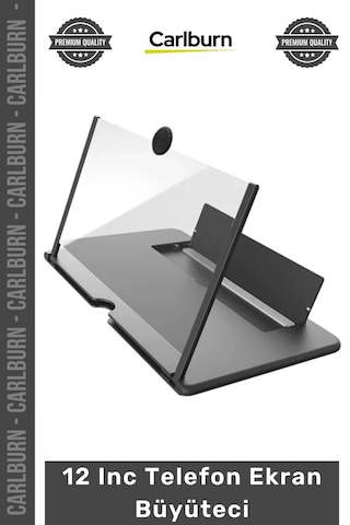 Özel Üretim Şeffaf Taşınabilir 12 İnç Büyük Ekran Göz Korumalı Katlanabilir Telefon Ekran Büyüteci